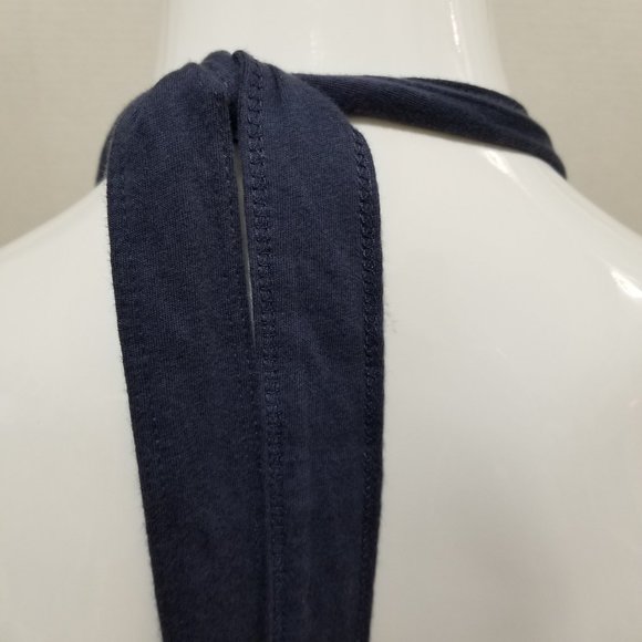 Abercrombie & Fitch top Small colorful abstract floral print sleeveless halter - Picture 11 of 13